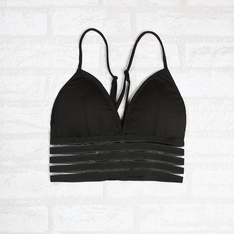 Black beauty gym bra