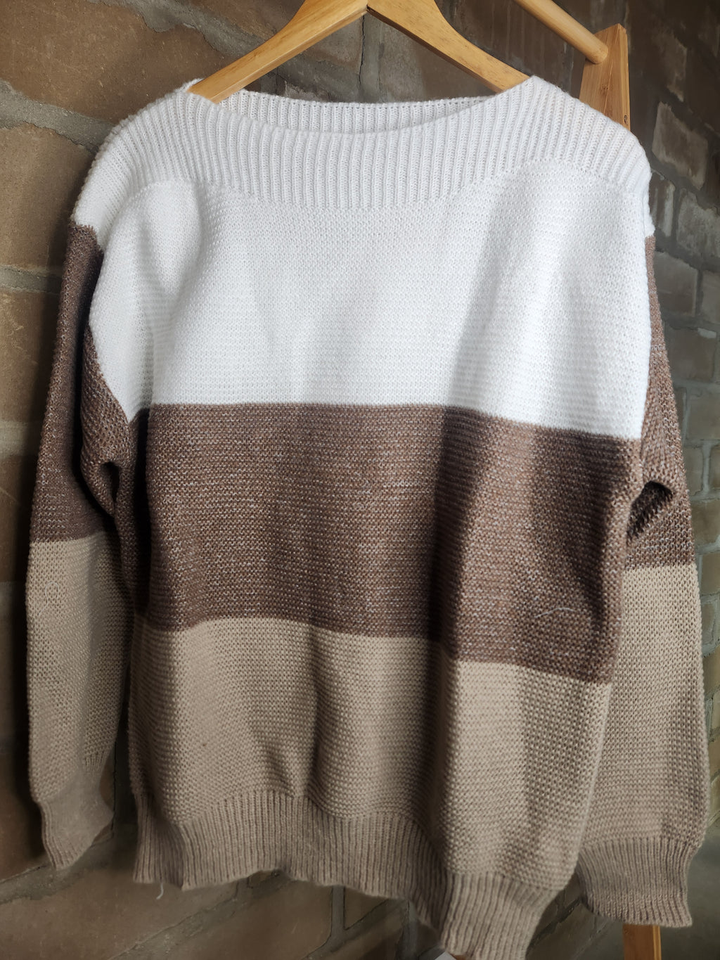 Three Tone Sweater