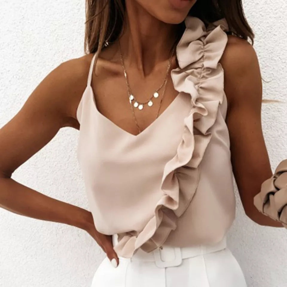 Ruffle blouse